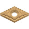 DNMG431CQ CA025P Grade CVD Carbide, Indexable Turning Insert For Boring, Copying, External Turning