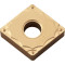 Kyocera CNMG431GP CA025P Grade CVD Carbide, Indexable Turning Insert For Boring, External Turning, Facing, Internal Facing